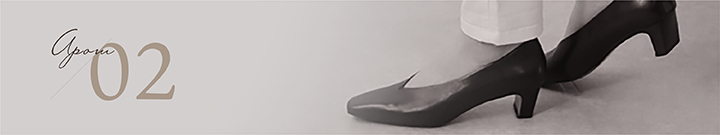 日本人の足にフィット。疲れづらいクッションで歩きやすく履きやすい。